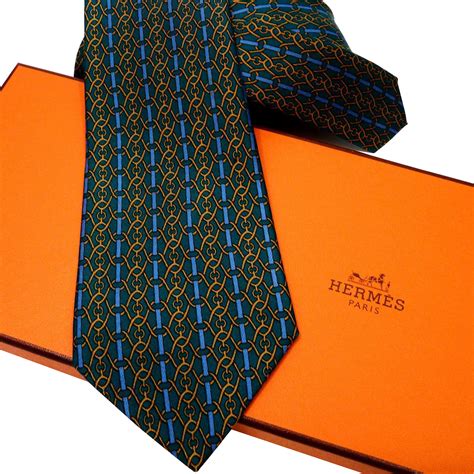 hermes solid blue tie|Hermes blue silk ties.